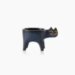 Cat Tail Hand Crafted Flower Pot