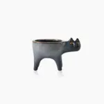 Cat Tail Hand Crafted Flower Pot