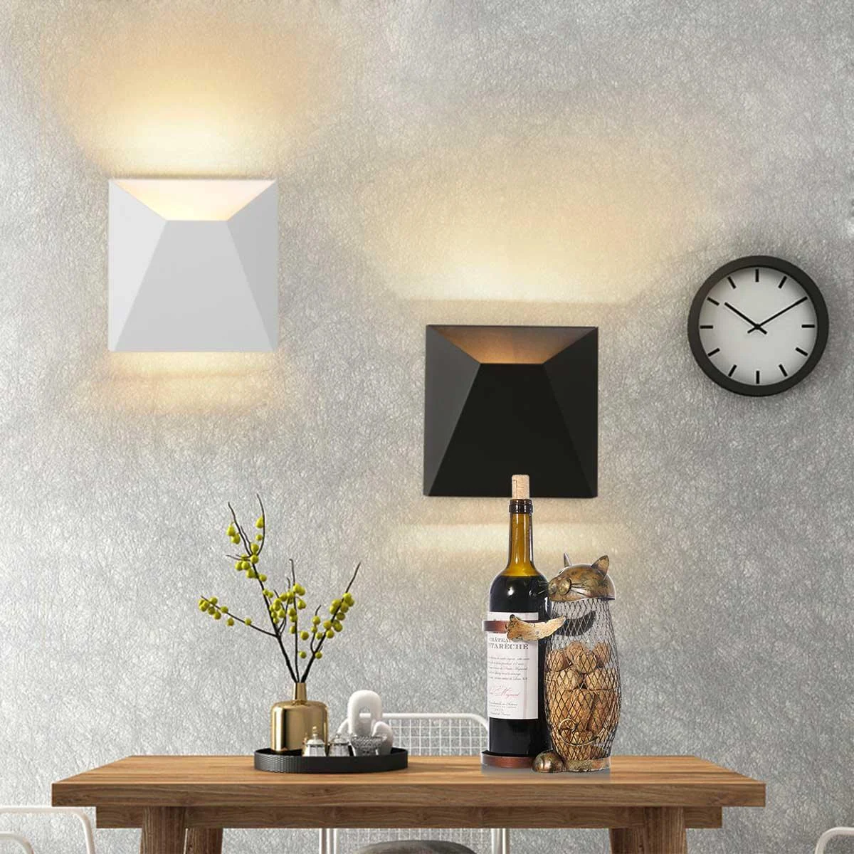 Cat Wine Holder with Cork Containe -
