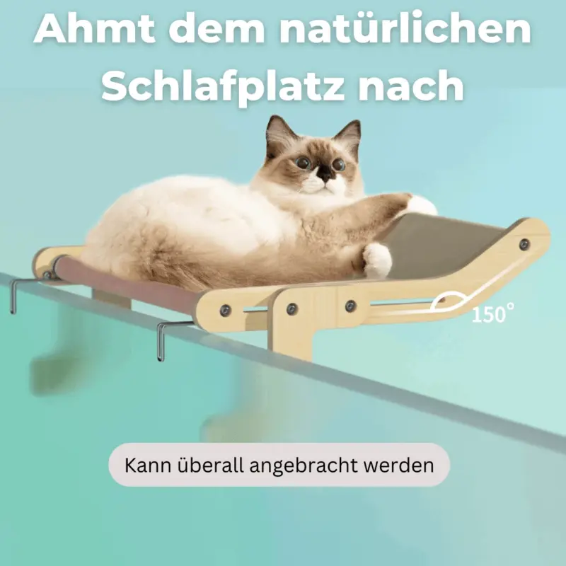 Cat window seat Pawsome Adjustable Sturdy tag1