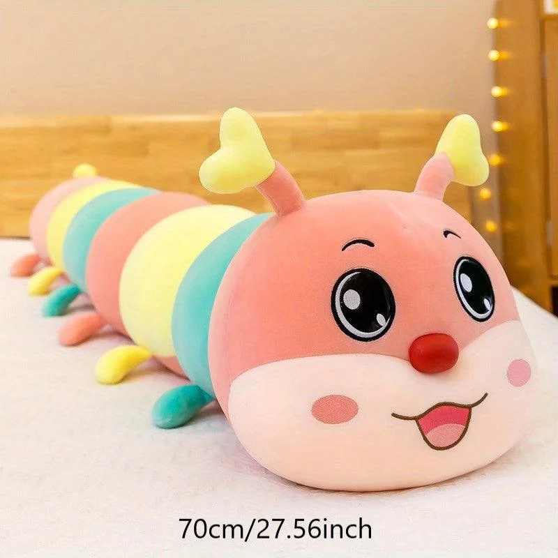 Caterpillar Love Bear Long Strip Pillow Valentine's Day Birthday Gift -  - #tag1#