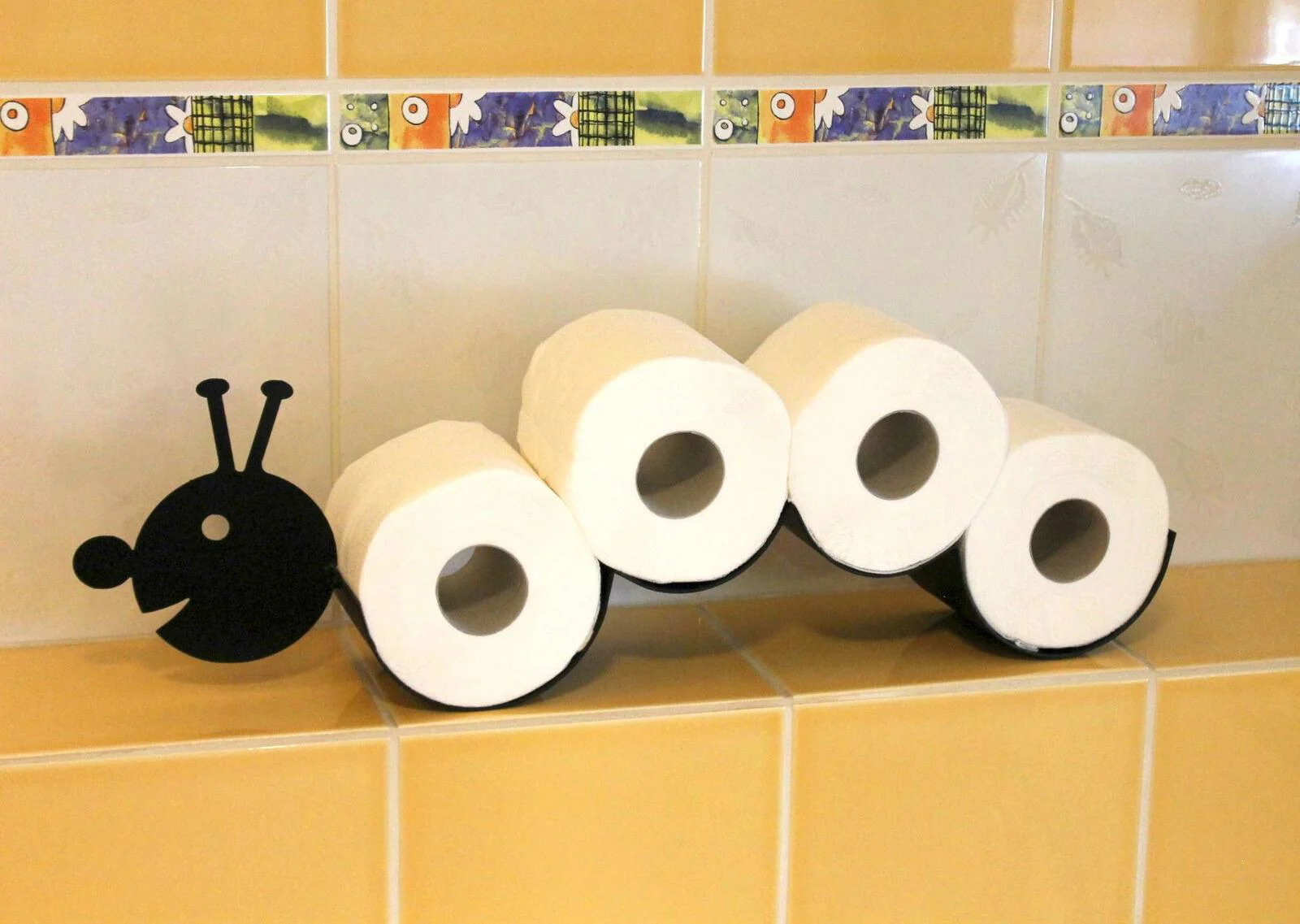 Caterpillar Toilet Roll Holder -