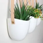 Catriona Wall hanging Ceramic Flower Pot 3 Sets tag1
