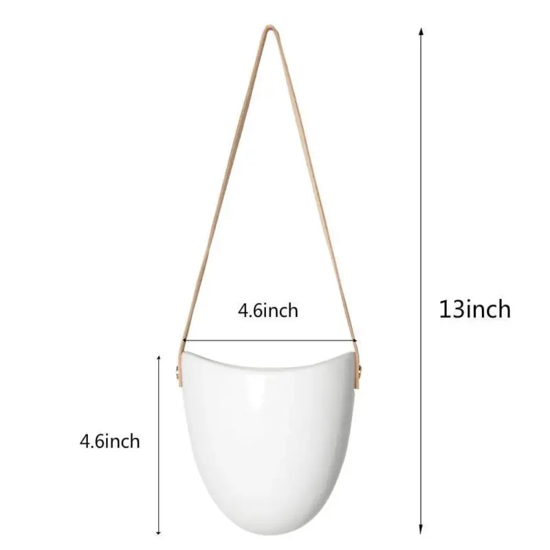 Catriona Wall hanging Ceramic Flower Pot 3 Sets tag1