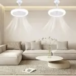 Ceiling Fan with Light Screw in Any Lamp Socket with Remote Control tag1