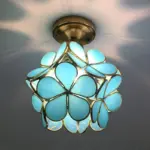 Ceiling_lamp_-_FloralGlow_-_Retro_stained_glass_-_Surface_mounting_-_-_tag1_-4173935 Ceiling lamp FloralGlow Retro stained glass Surface mounting tag1