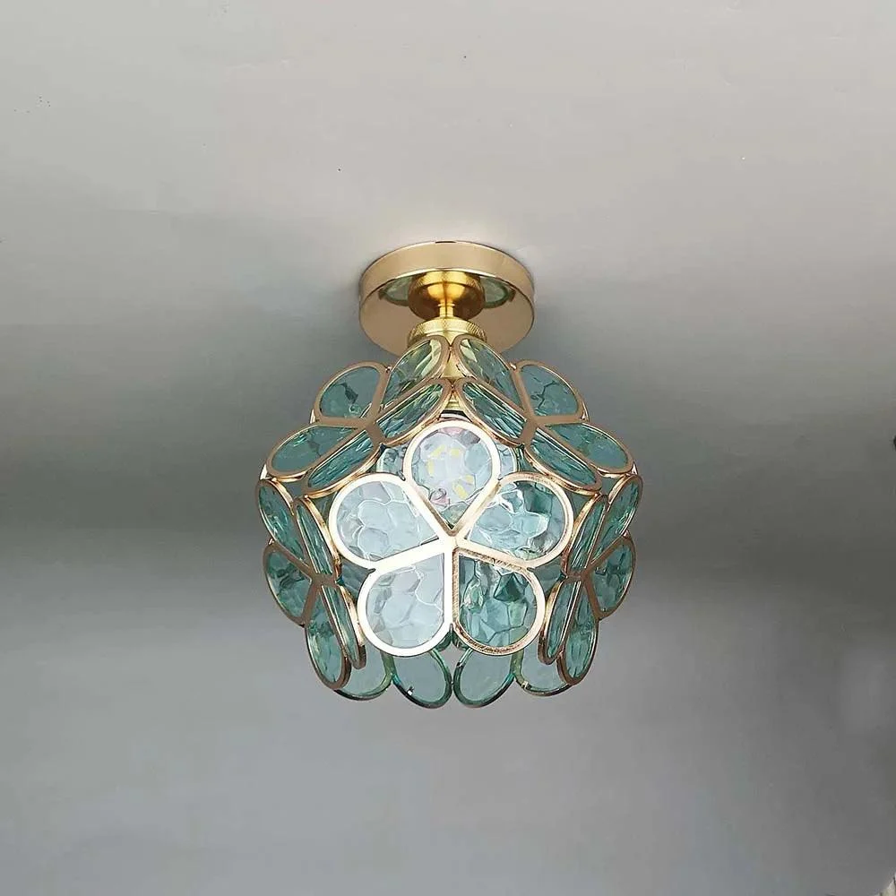 Ceiling lamp - Floris - Elegant Design - Glass Shade -  - #tag1#