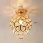Ceiling_lamp_-_Floris_-_Elegant_Design_-_Glass_Shade_-_-_tag1_-4173987 Ceiling lamp Floris Elegant Design Glass Shade tag1