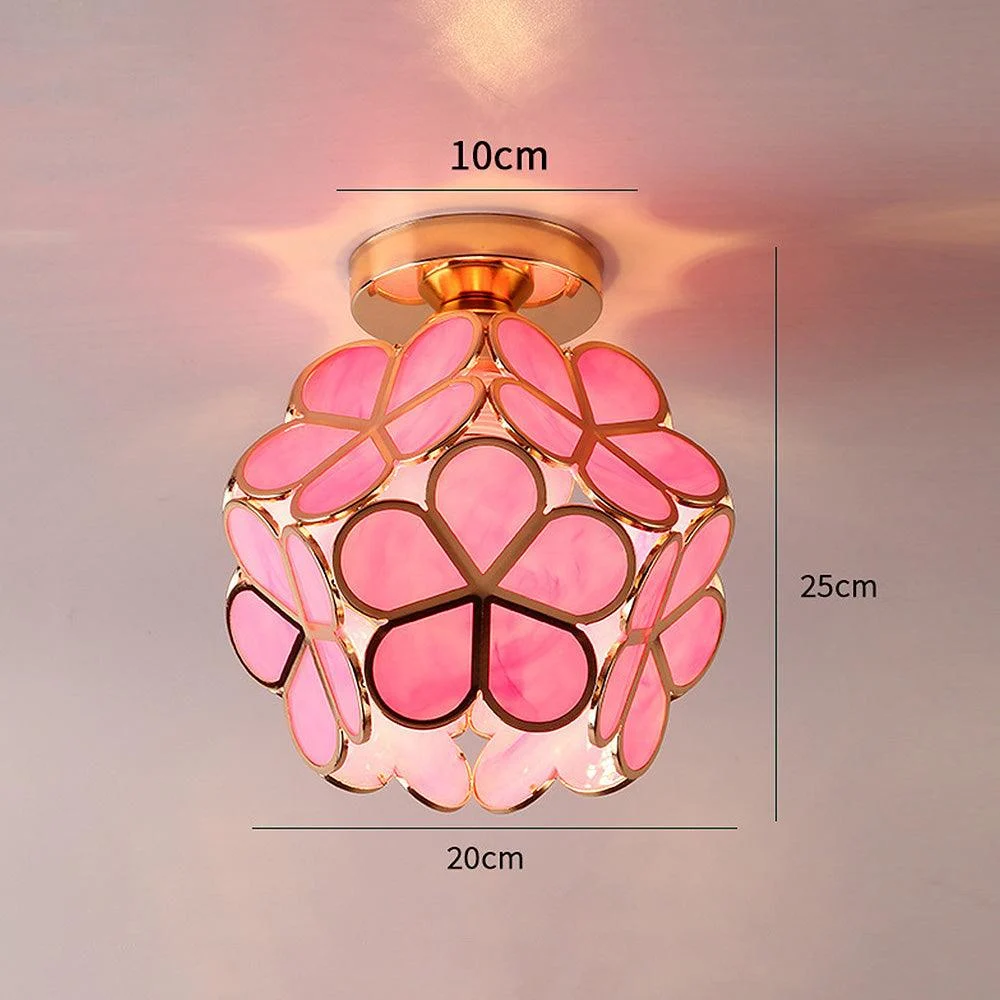 Ceiling lamp - Floris - Elegant Design - Glass Shade -  - #tag1#