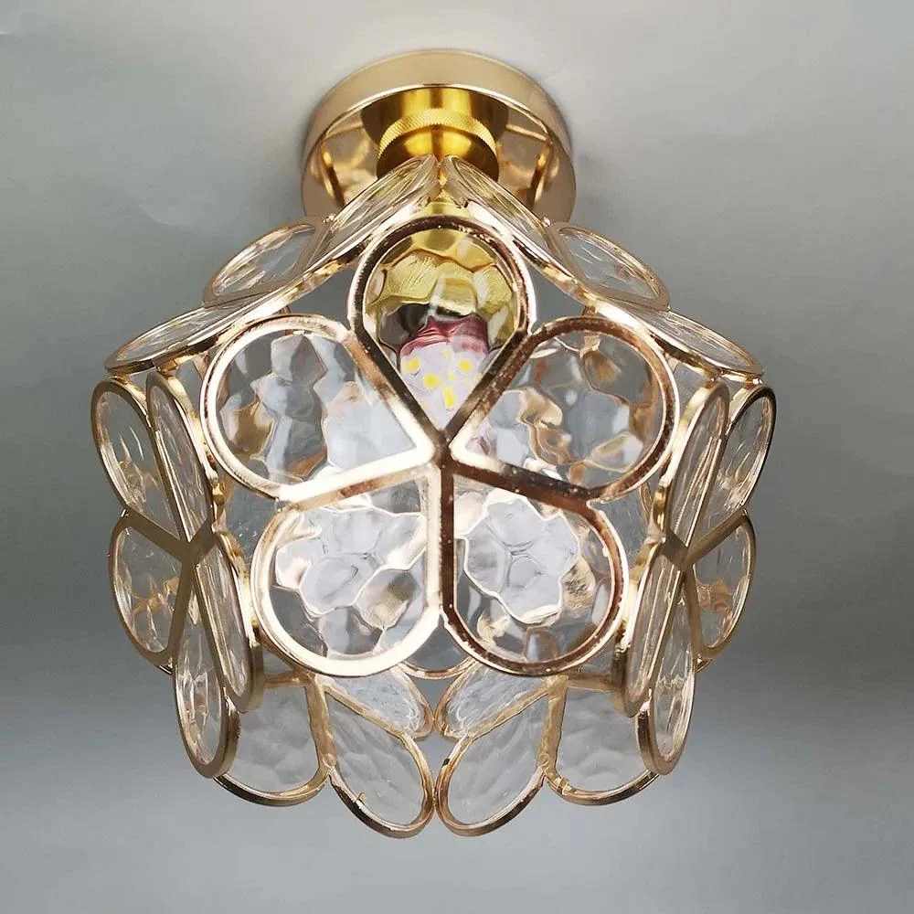 Ceiling lamp - Floris - Elegant Design - Glass Shade -  - #tag1#