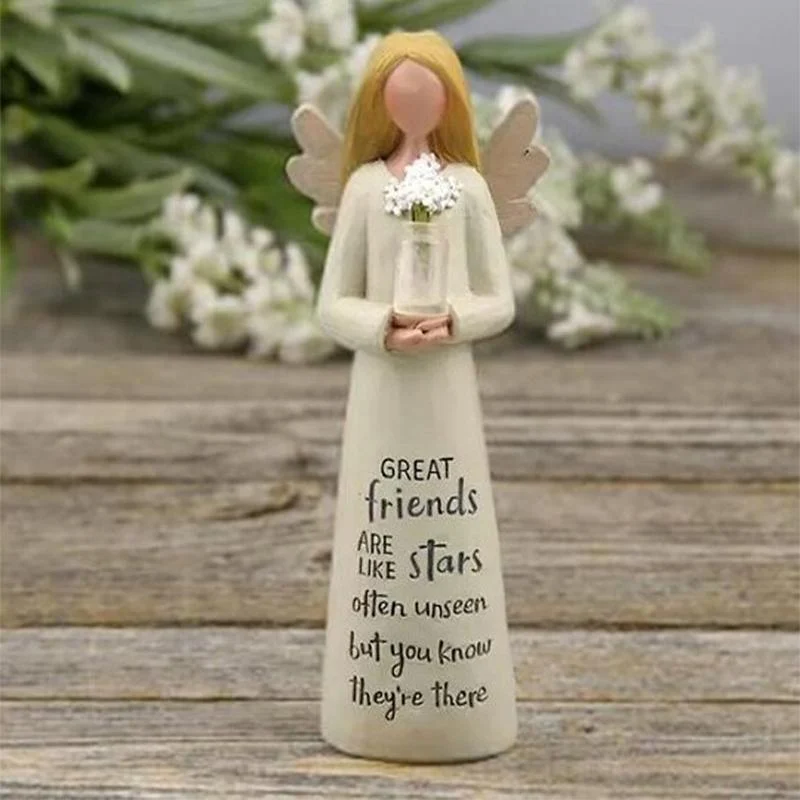 Celebrating Friendship Gifts Statue - Hand-Painted Sculptures Ornament -  - #tag1#