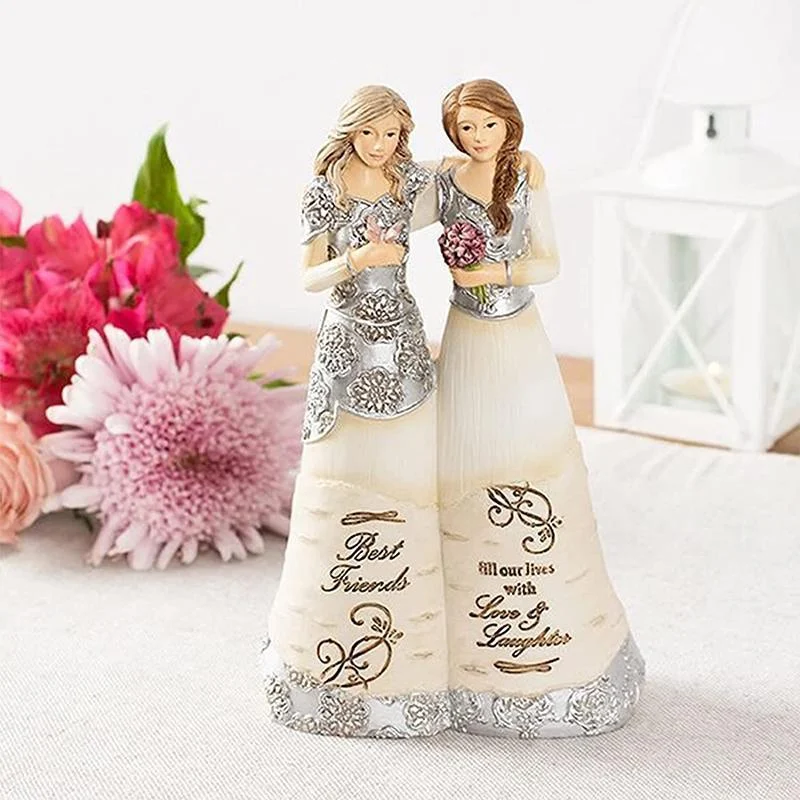 Celebrating Friendship Gifts Statue - Hand-Painted Sculptures Ornament -  - #tag1#