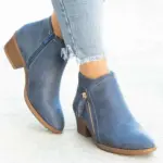 Celeste_-Comfortable_mid-high_suede_boots_with_zipper_and_small_heel_-_-_tag1_-4165038 Celeste Comfortable mid high suede boots with zipper and small heel tag1