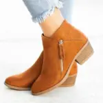 Celeste_-Comfortable_mid-high_suede_boots_with_zipper_and_small_heel_-_-_tag1_-4165044 Celeste Comfortable mid high suede boots with zipper and small heel tag1