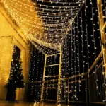CelestiCurtain Outdoor Light String tag1