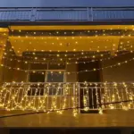 CelestiCurtain Outdoor Light String tag1