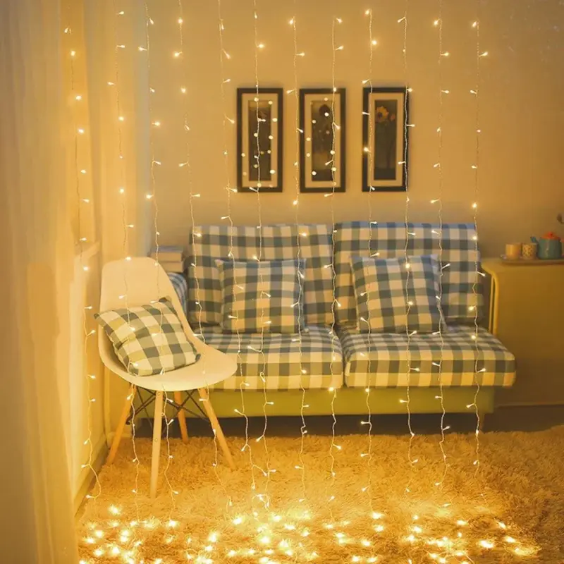 CelestiCurtain fairy lights for outdoors