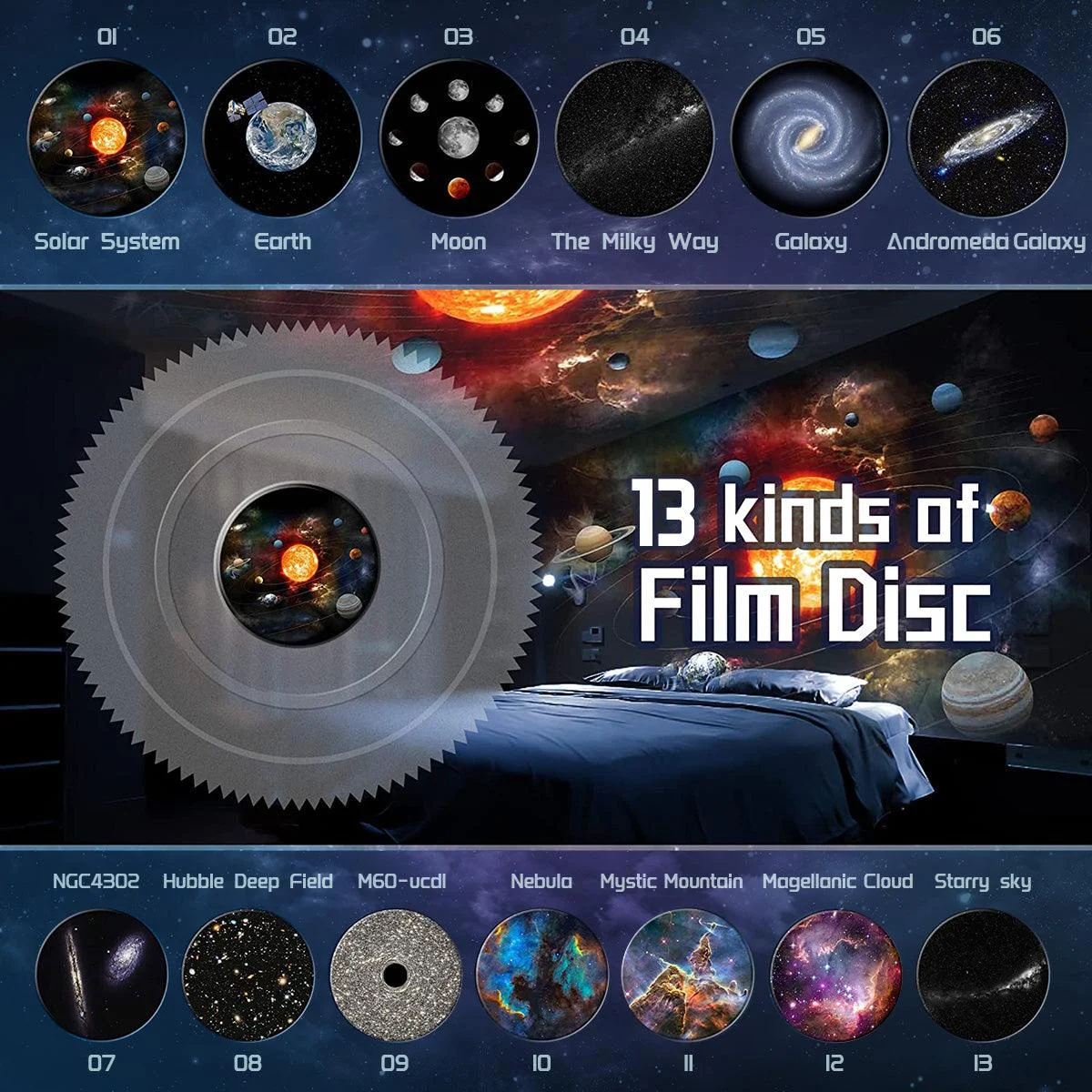 CelestiSphere 13-in-1 Planetarium Projector -  - #tag1#