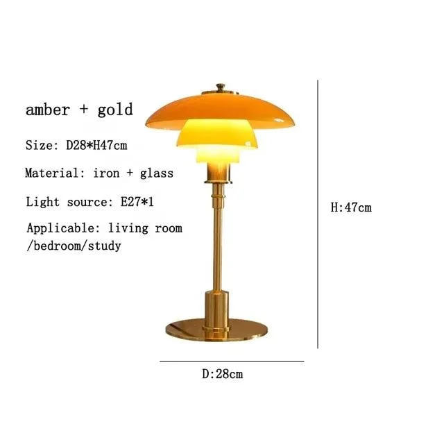 CelestialGlimmer - Scandinavian Simple Glass Table Lamp -  - #tag1#