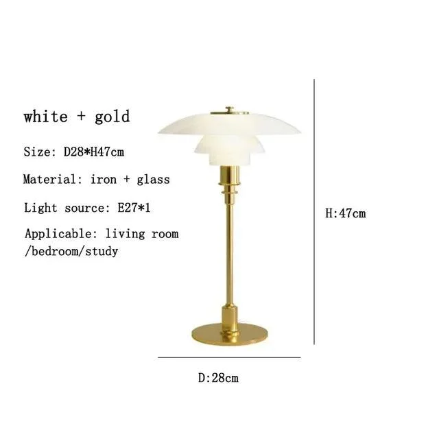 CelestialGlimmer - Scandinavian Simple Glass Table Lamp -  - #tag1#