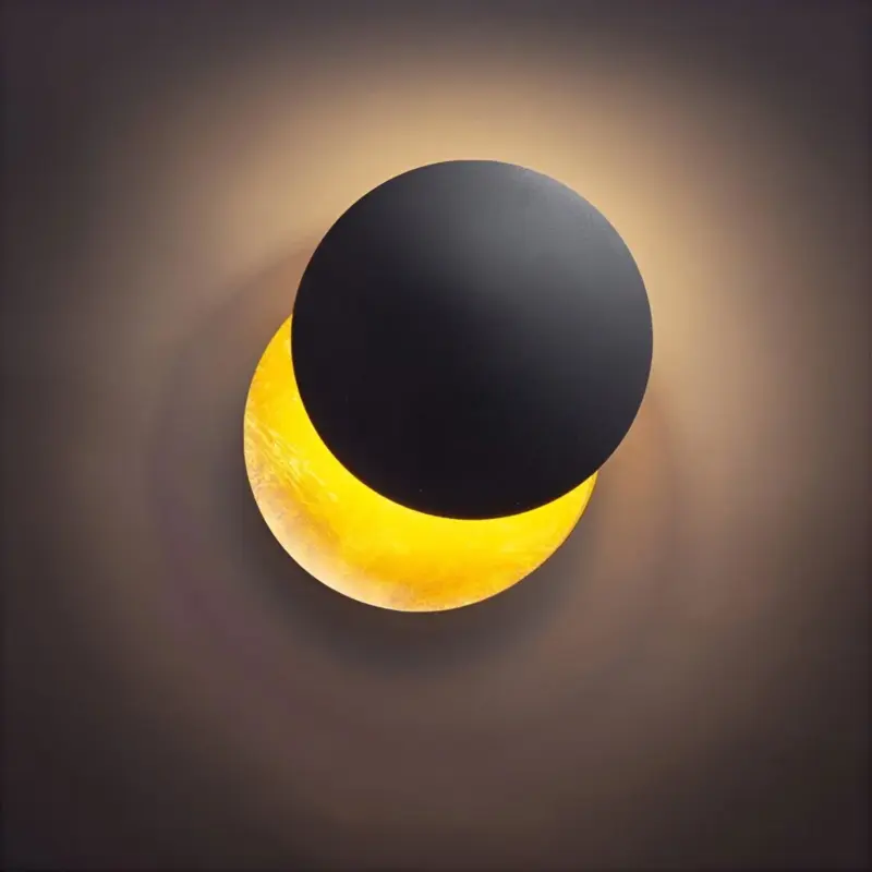 Celestial Glow 360 rotatable LED wall lamp for timeless ambiance tag1