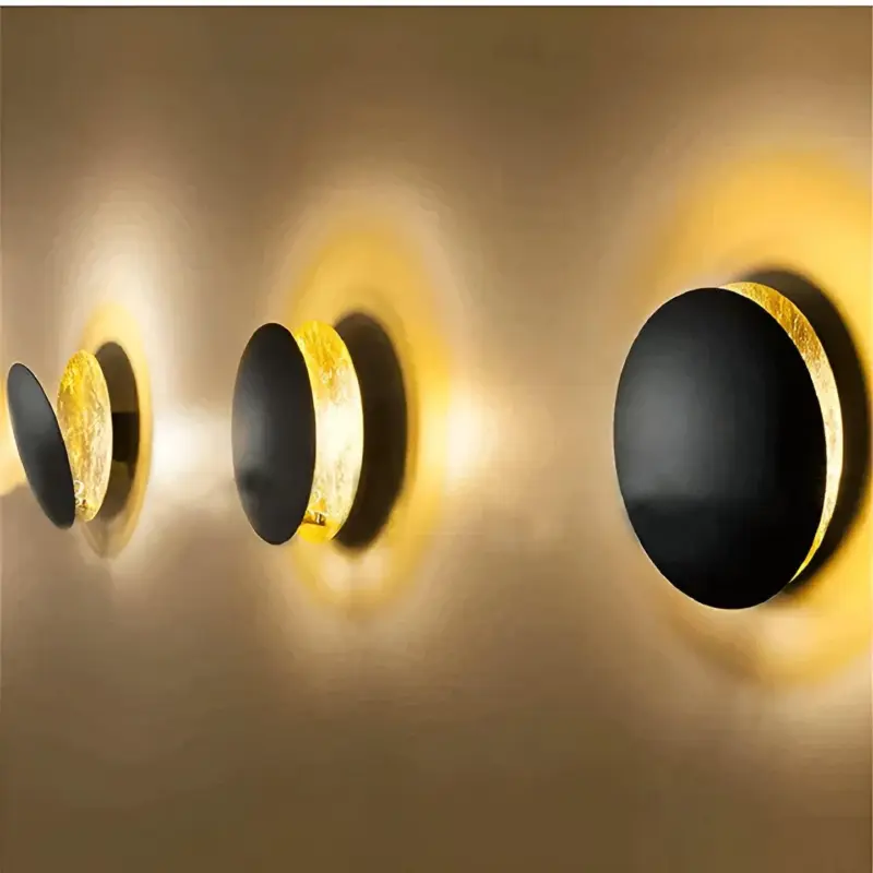 Celestial Glow 360 rotatable LED wall lamp for timeless ambiance tag1