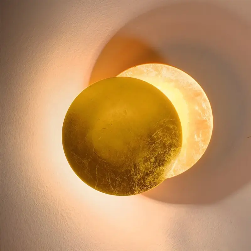 Celestial Glow 360 rotatable LED wall lamp for timeless ambiance tag1