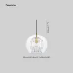 Celine Stylish Spherical LED Ceiling Lamp tag1