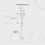 Celine Wall Sconce tag1