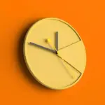 CementTime Industrial cement wall clock tag1