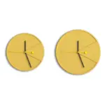 CementTime Industrial cement wall clock tag1