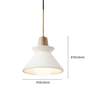 Cement Pendant Lamp Modern Minimalist 1 Light Restaurant Mini Pendant