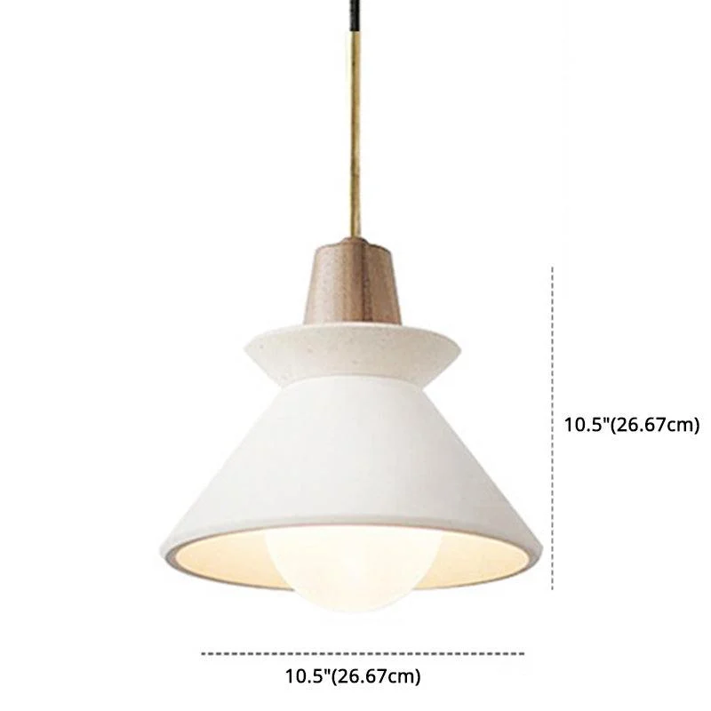 Cement Pendant Lamp Modern Minimalist 1 Light Restaurant Mini Pendant -  - #tag1#