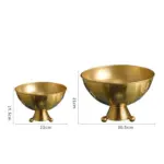 Centerpiece_Bowl_Flower_Arrangement_Stainless_Steel_Vase_Golden_-_-_tag1_-4165495 Centerpiece Bowl Flower Arrangement Stainless Steel Vase Golden tag1
