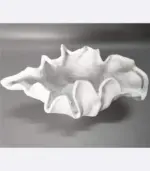 Centerpiece_Bowl_Vase_with_Rippled_Design_Large_White_Resin_-_-_tag1_-4165523 Centerpiece Bowl Vase with Rippled Design Large White Resin tag1