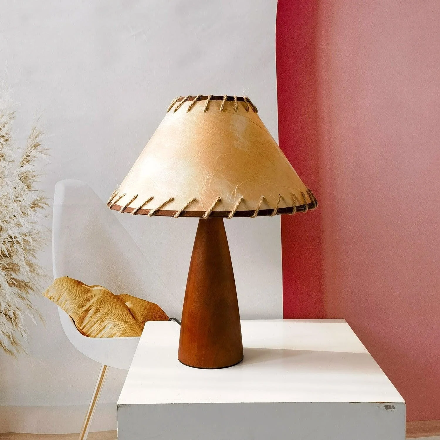 CenturyWood™ – Solid Wood Table Lamp in Century Style -  - #tag1#