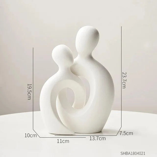 Ceramic Abstract Couple -  - #tag1#