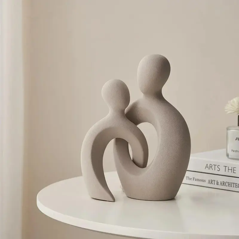 Ceramic Abstract Couple tag1