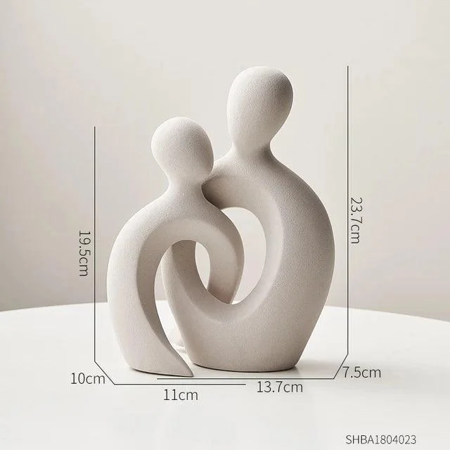 Ceramic Abstract Couple -  - #tag1#