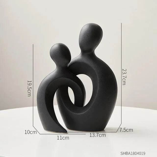 Ceramic Abstract Couple -  - #tag1#