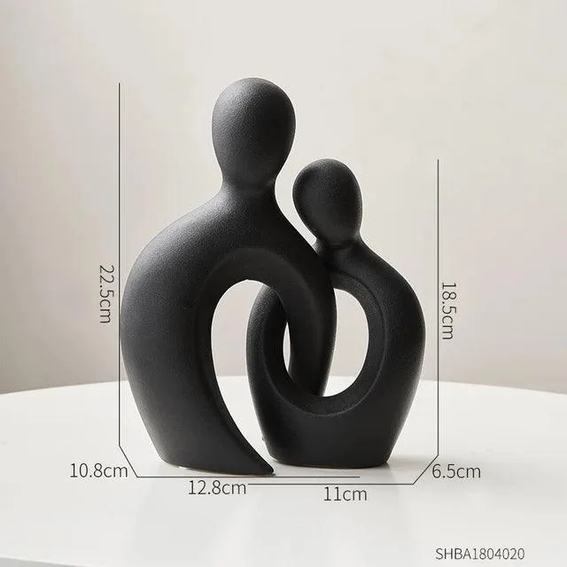 Ceramic Abstract Couple -  - #tag1#