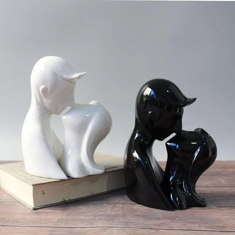 Ceramic Abstract Couple Ornament -  - #tag1#