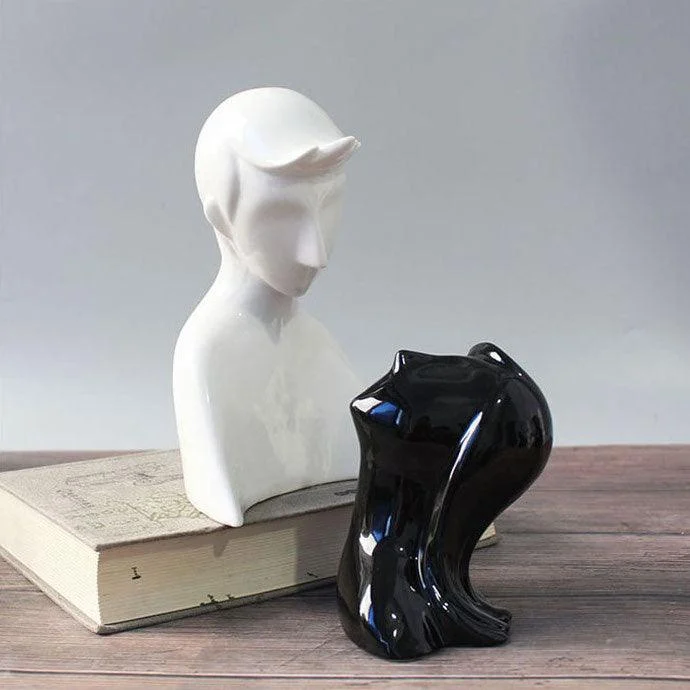 Ceramic Abstract Couple Ornament -  - #tag1#