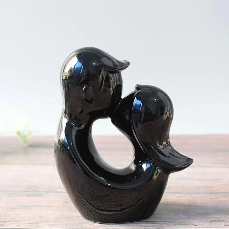 Ceramic Abstract Couple Ornament -  - #tag1#