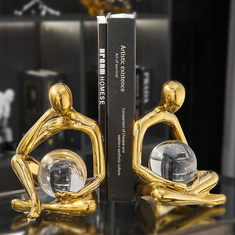 Ceramic Abstract Crystal Figurines -  - #tag1#