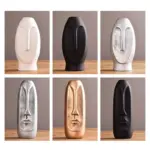 Ceramic_Abstract_Face_Vase_-_-_tag1_-4166234 Ceramic Abstract Face Vase tag1