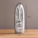 Ceramic_Abstract_Face_Vase_-_-_tag1_-4166272 Ceramic Abstract Face Vase tag1