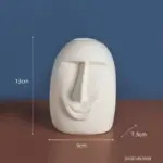 Ceramic_Abstract_Face_Vase_-_-_tag1_-4166344 Ceramic Abstract Face Vase tag1