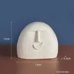 Ceramic_Abstract_Face_Vase_-_-_tag1_-4166350 Ceramic Abstract Face Vase tag1