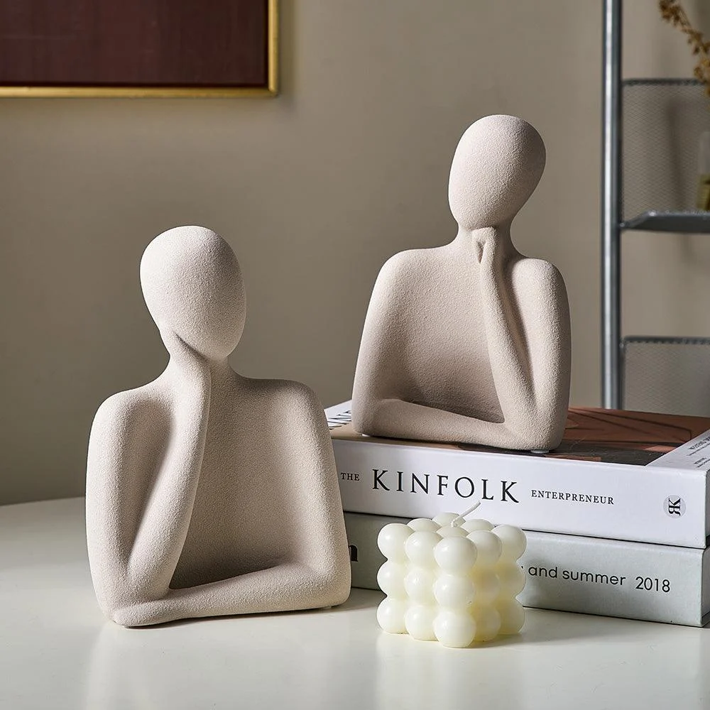 Ceramic Abstract Family of Three -  - #tag1#